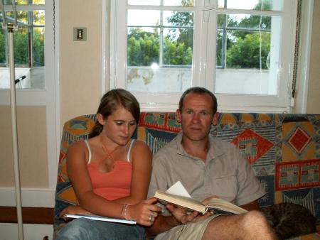 Mon papa et moi !!